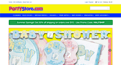 Desktop Screenshot of partystore.com